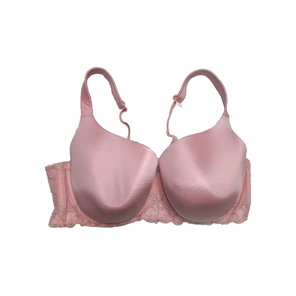 Ambrielle Bra 42 DD Underwire Pink Lace